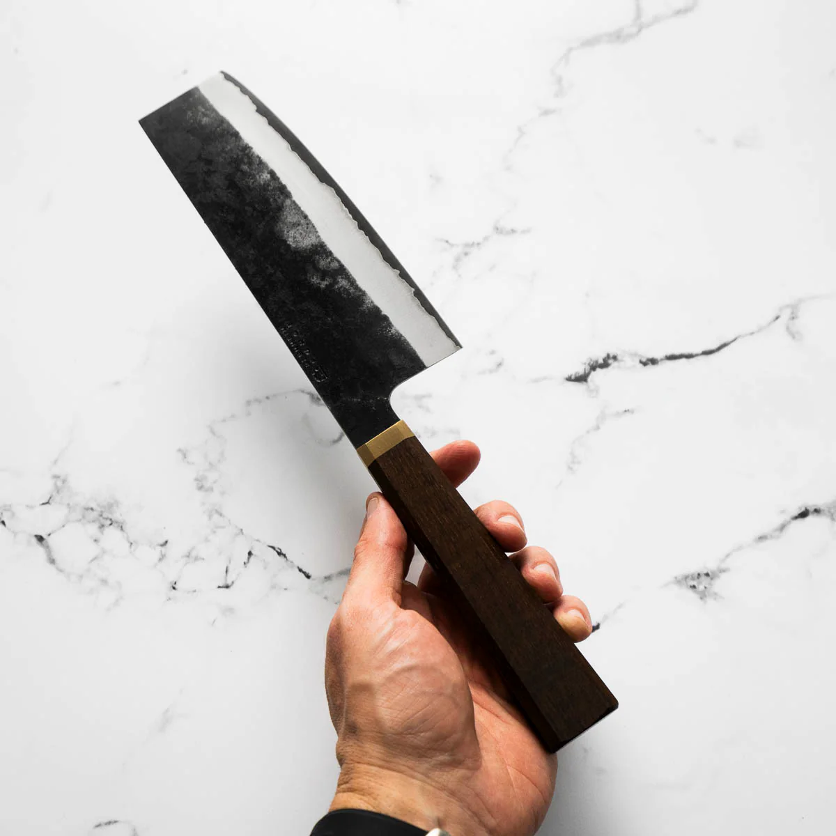 Blenheim Forge Stainless Clad Nakiri - Image 3