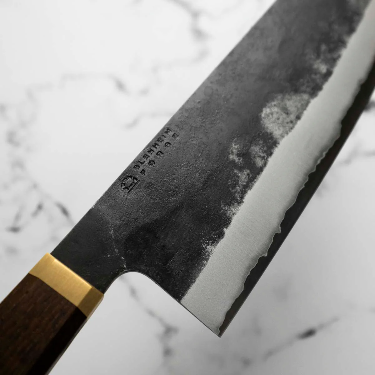 Blenheim Forge Stainless Clad Nakiri - Image 6