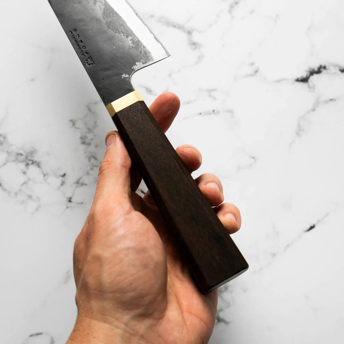 Blenheim Forge Stainless Clad Santoku - Image 7