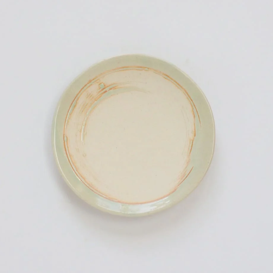 Bread & Rice Glossy Glaze Small Plate -Clear - Image 2