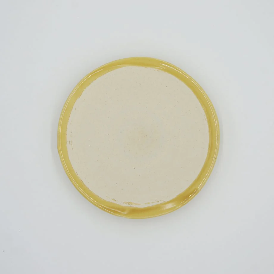 Bread & Rice Glossy Glaze Small Plate - Mont Blanc Mustard - Image 2