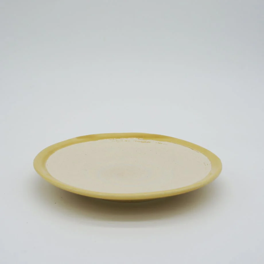 Bread & Rice Glossy Glaze Small Plate - Mont Blanc Mustard - Image 3