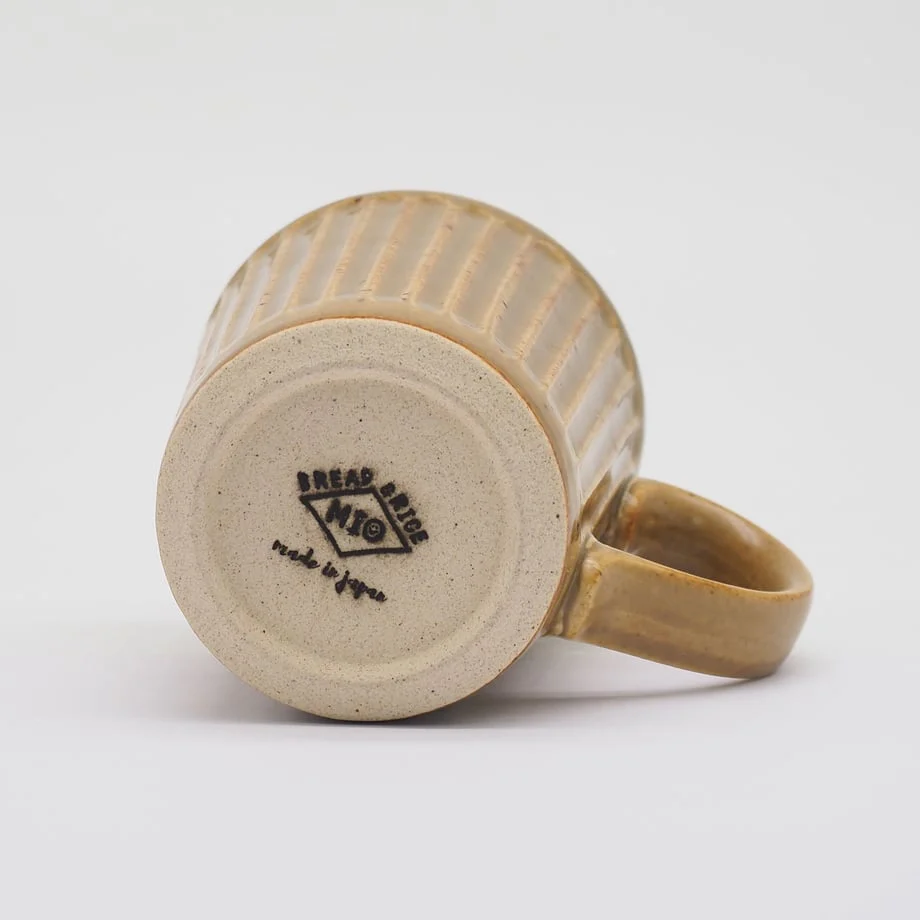 Bread & Rice Ochre Mug - Brown - Image 2