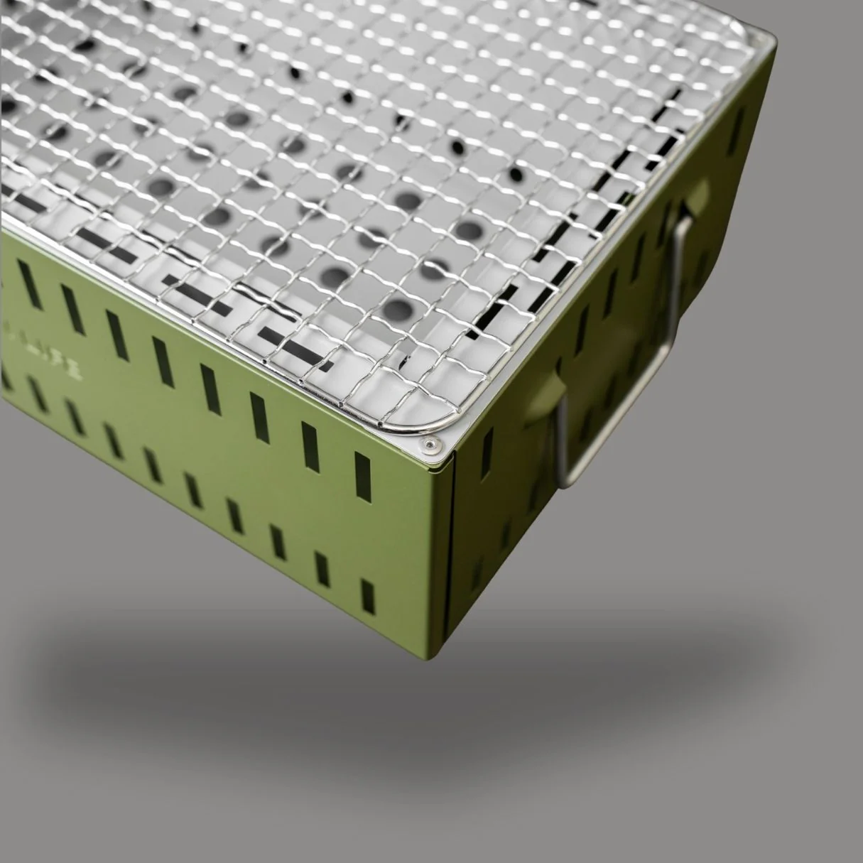 Green Life Tabletop BBQ Grill - Olive Green - Image 3