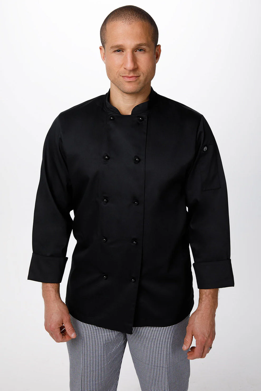 Darling Chef Jacket - Black - Image 3