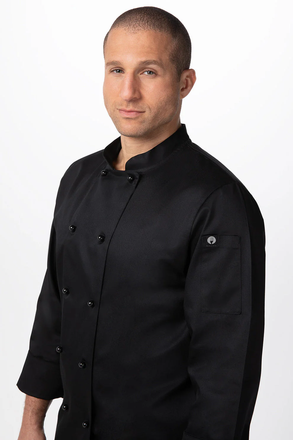 Darling Chef Jacket - Black - Image 4