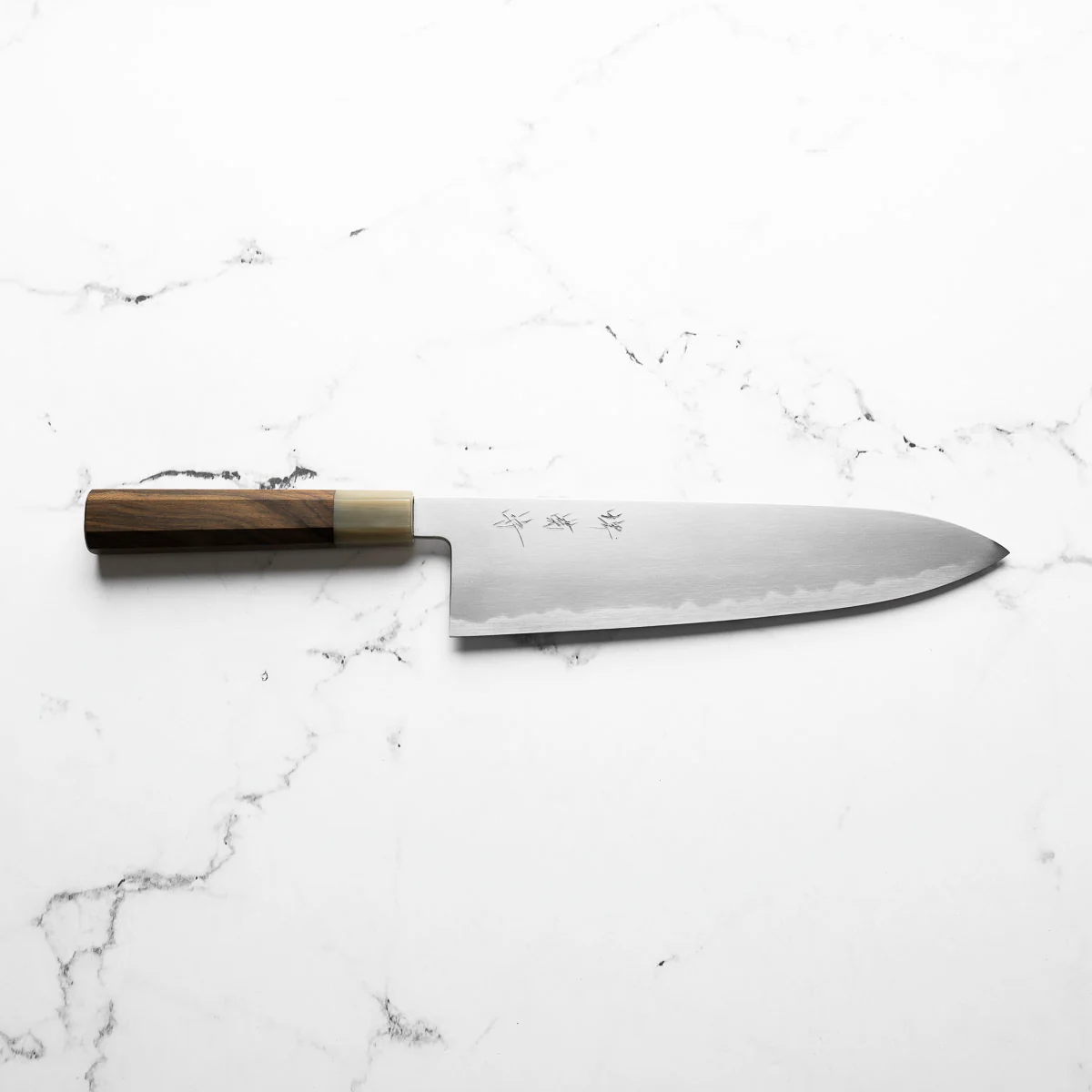 Chef's Edge x Sakai Kikumori Blue 2 Gyuto 255mm - Persimmon - Image 6