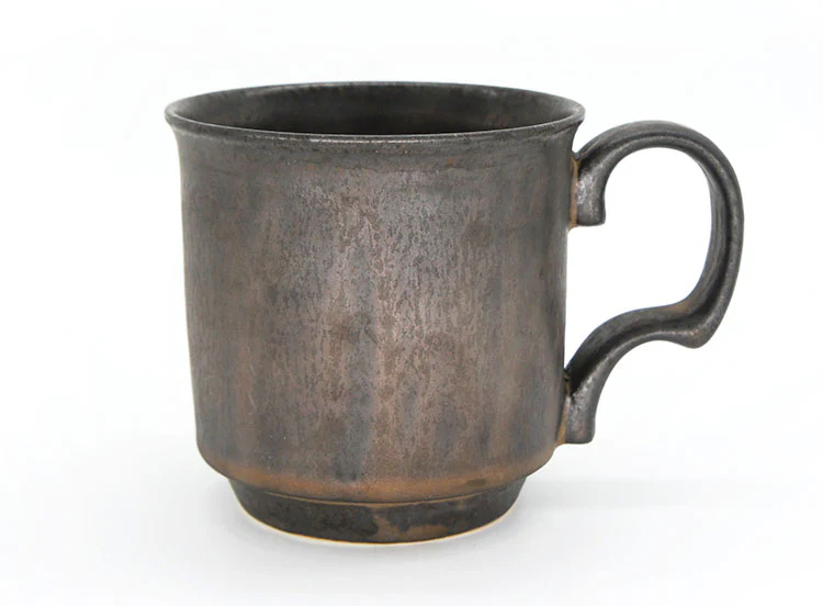 Ancient Pottery Octagonal Mug - Brass - Image 2