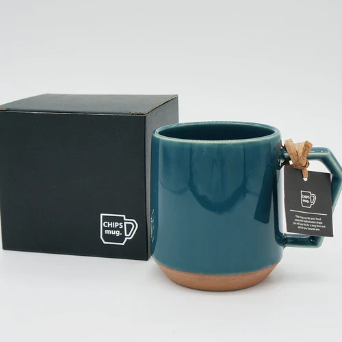 CHIPS Coffee Mug - Green - Image 3