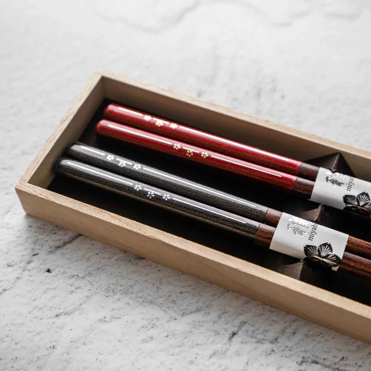 Chopstick Set of 2 - Flower - Image 4