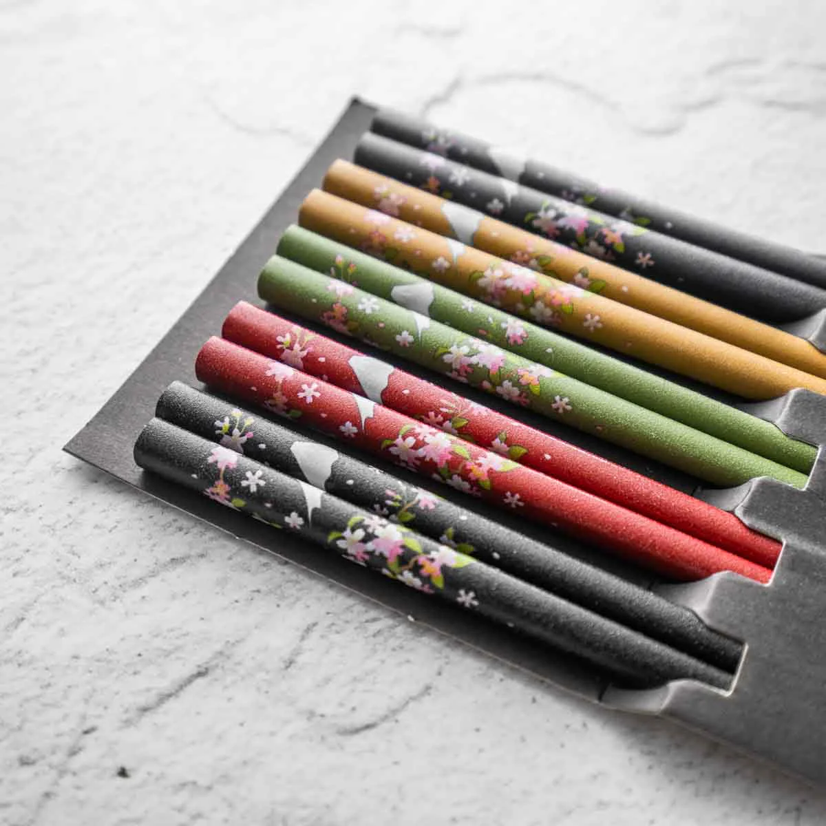 Chopstick Set of 5 - Fuji/Sakura - Image 3