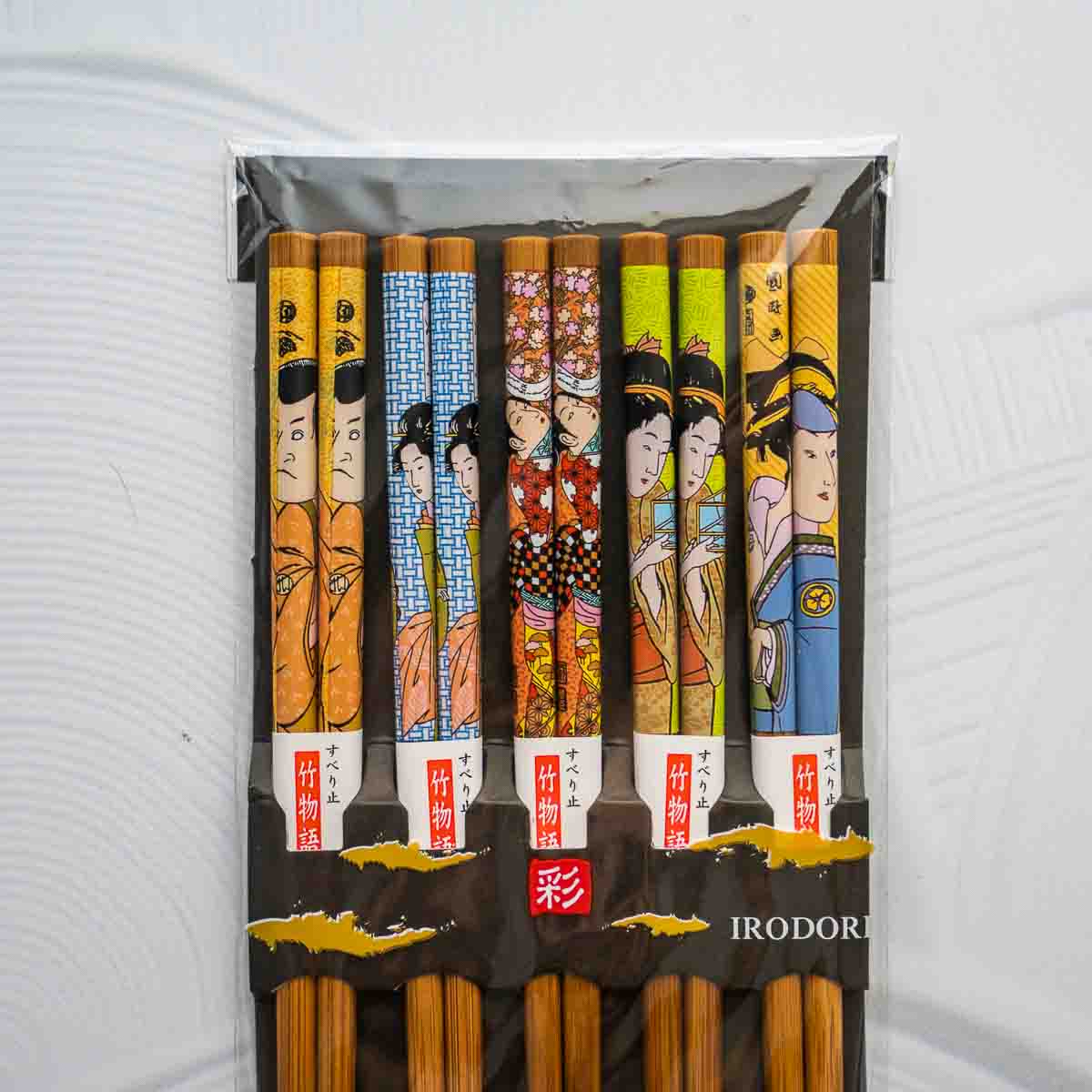 Chopstick Set of 5 - Ukiyoe - Image 2