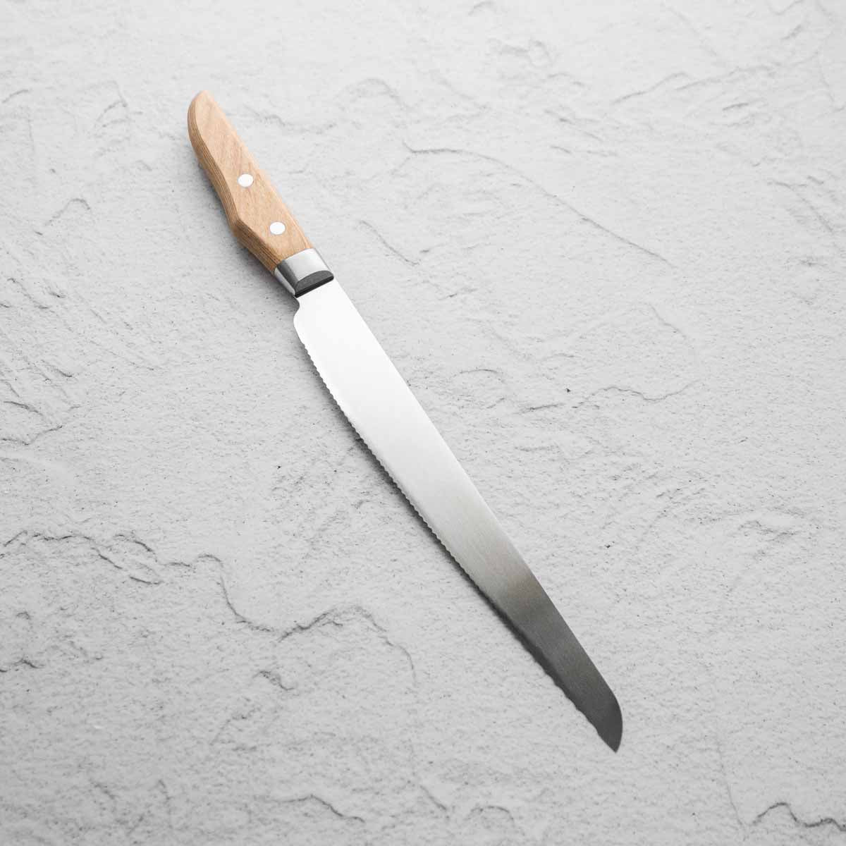 Suncraft "Seseragi" Bread Knife 21cm - Left Handed - Image 4
