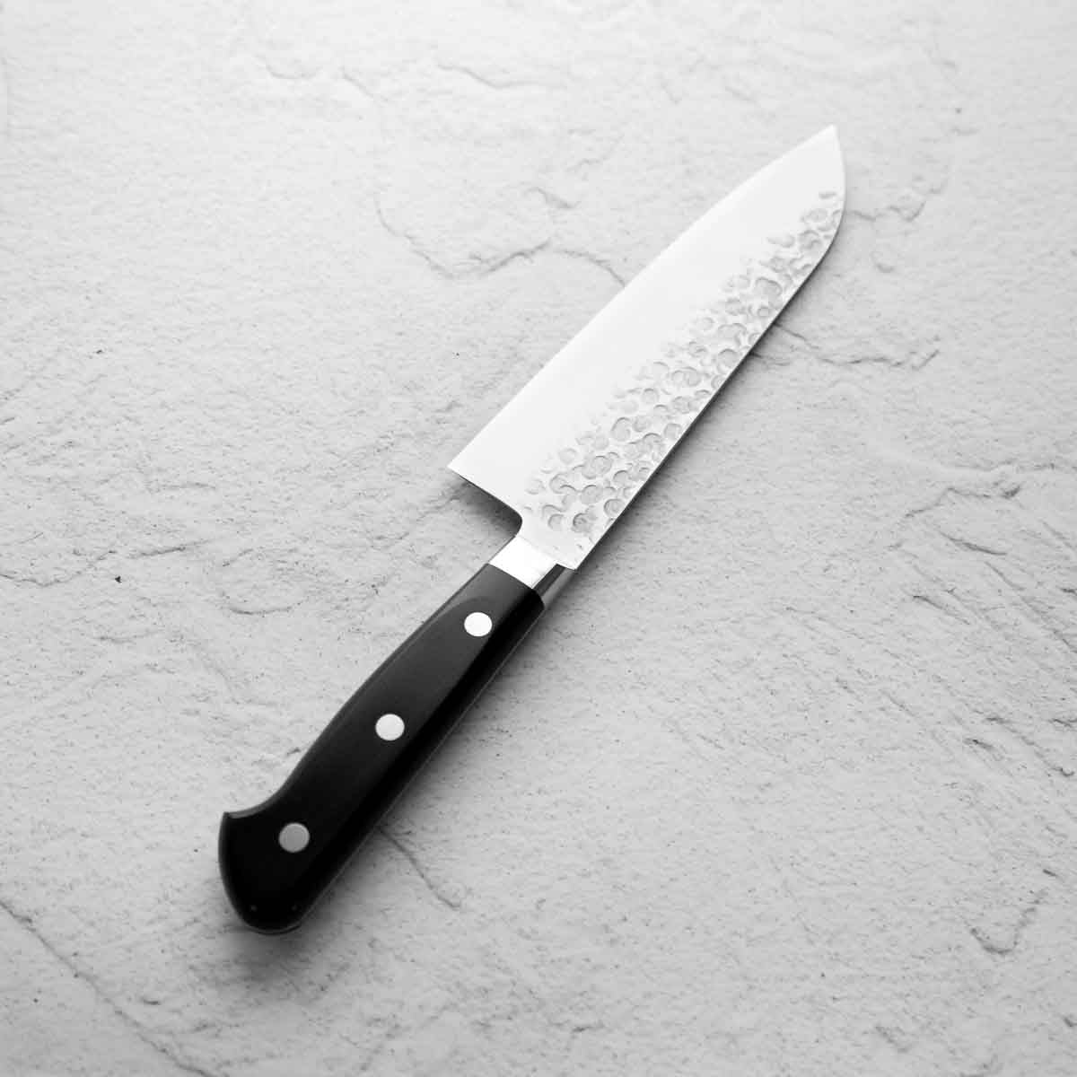 Takamura Migaki VG10 Tsuchime Santoku 170mm - Image 3