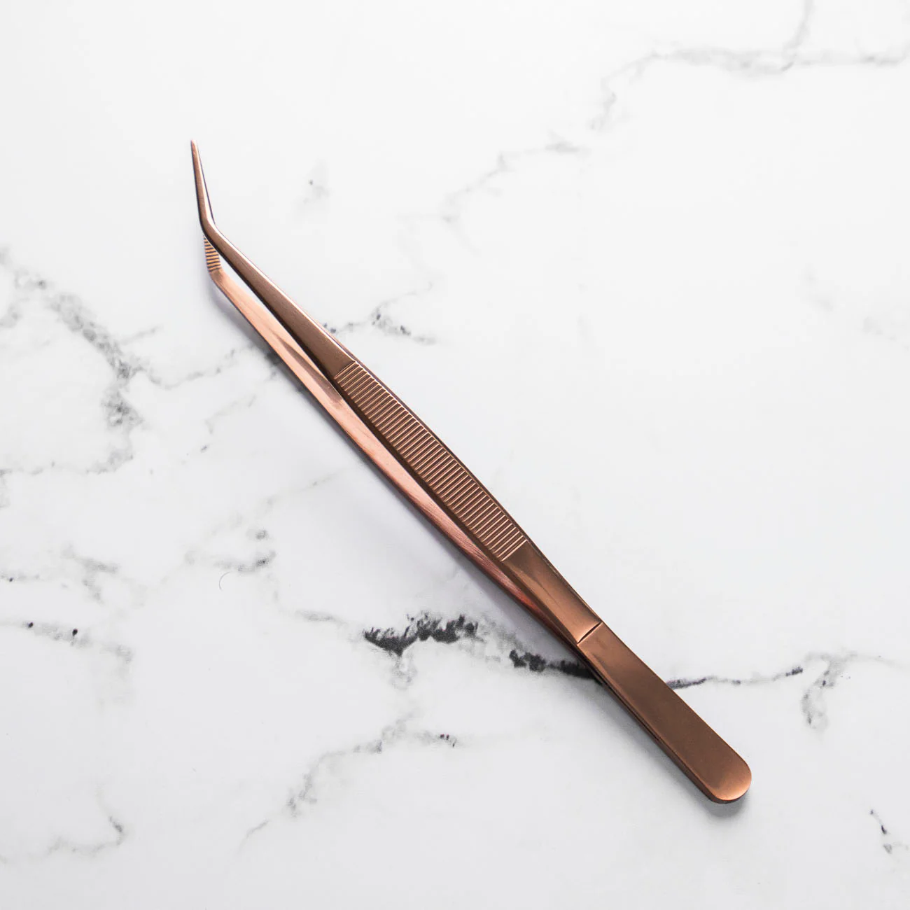 Curved Tip Plating Tweezer 20cm - Copper - Image 3