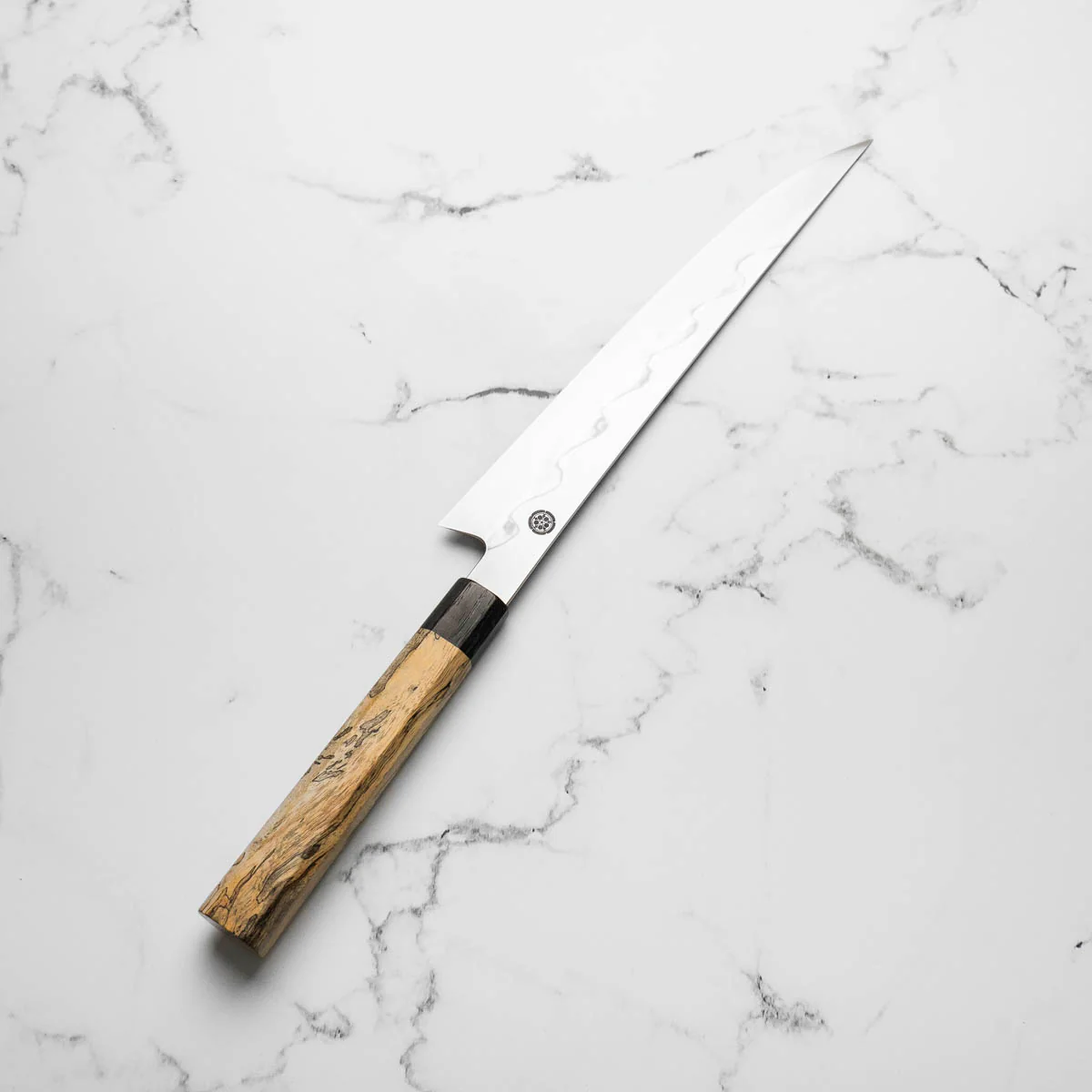 DP Custom Knives Honyaki Sujihiki 250mm - Image 4