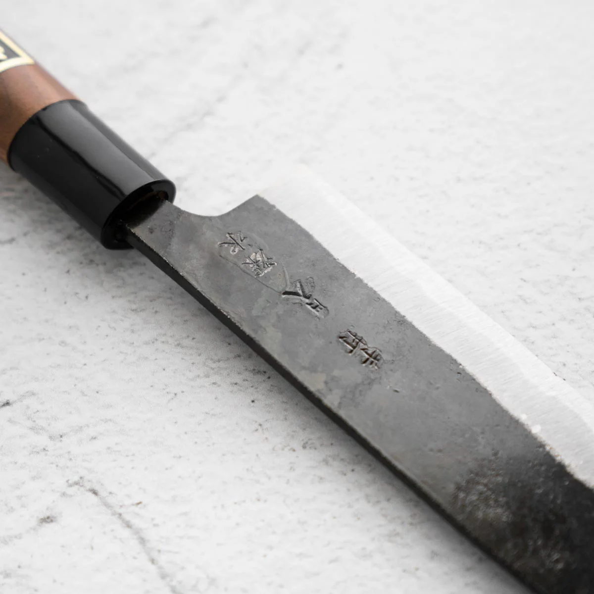 Fukamizu Blue 2 Santoku 150mm - Image 4