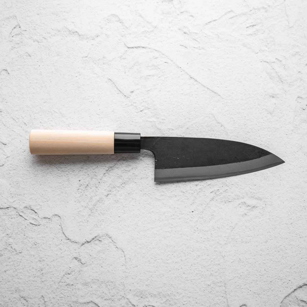 Fukamizu Double Bevel Deba 150mm - Image 3