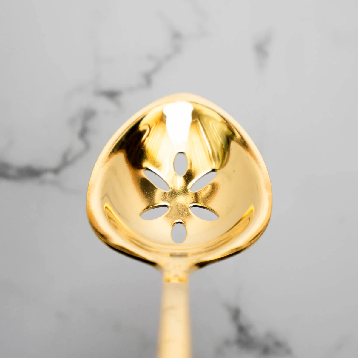 Gestura 00 Gold Slotted Spoon - Image 5