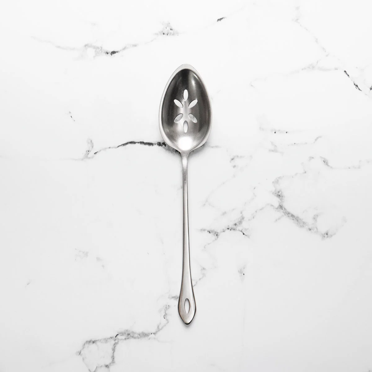 Gestura 00 Silver Slotted Spoon - Image 5