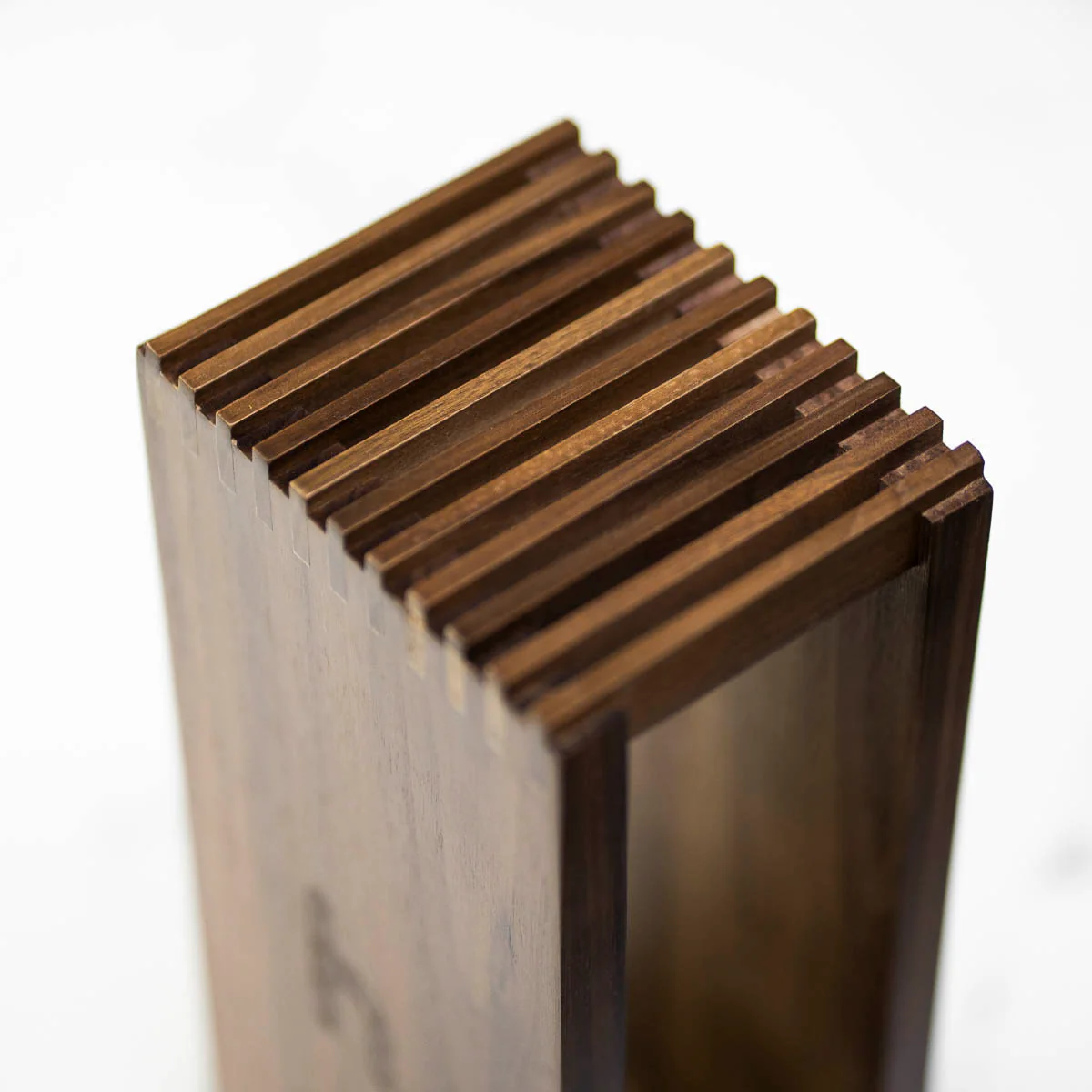 Habitat Slotted Benchtop Knife Block - Walnut - Image 4