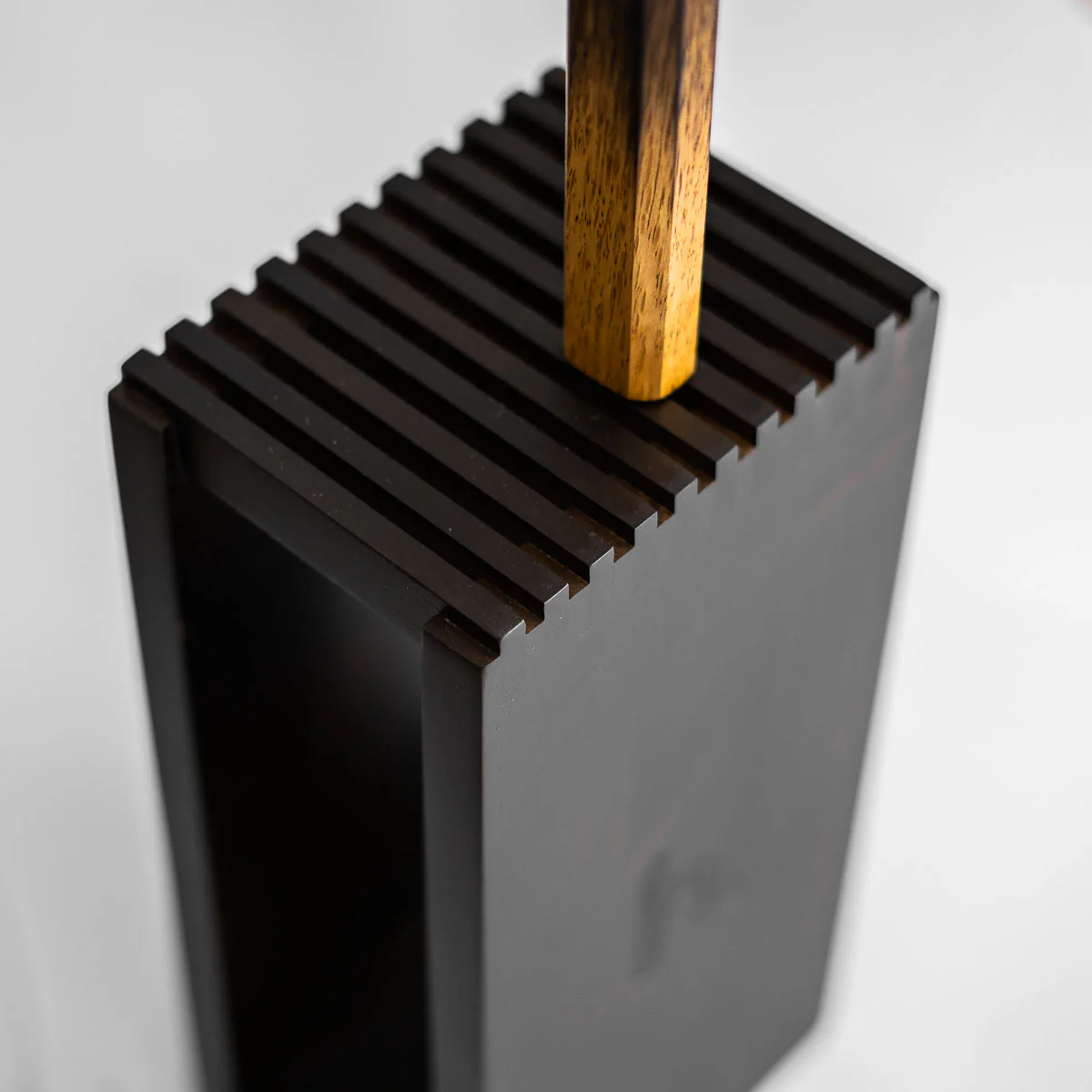 Habitat Slotted Benchtop Knife Block - Black - Image 3