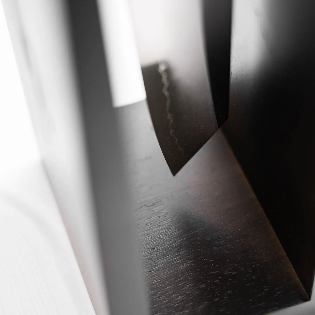 Habitat Slotted Benchtop Knife Block - Black - Image 4