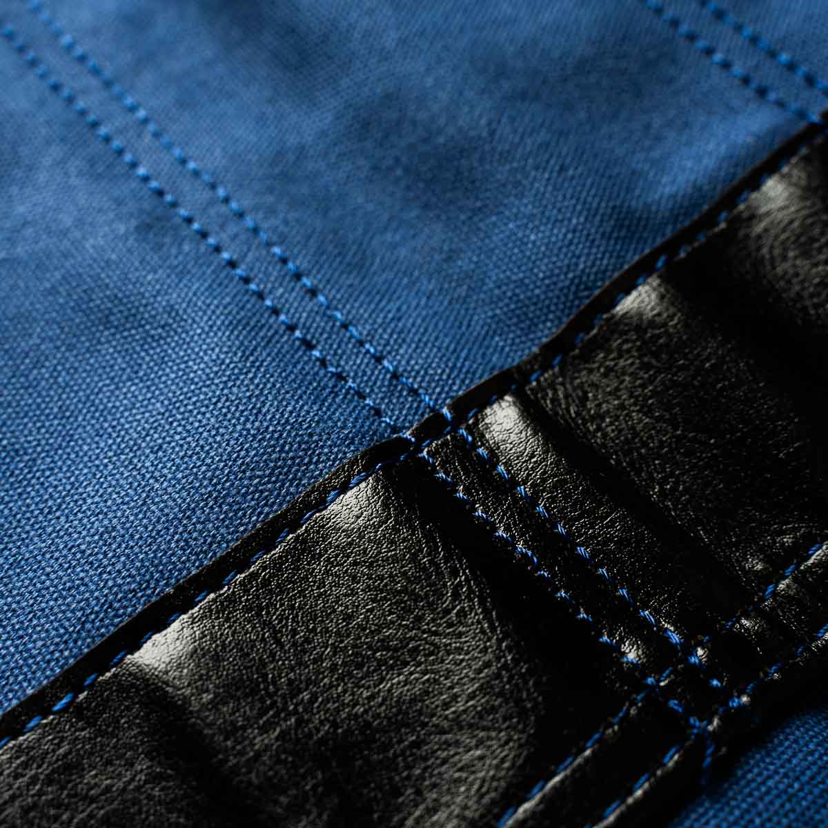 Habitat Canvas Knife Roll - 6 Slot - Blue - Image 3