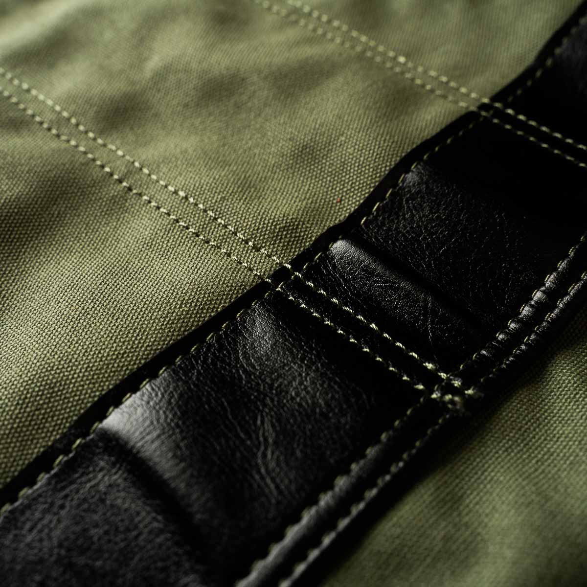 Habitat Canvas Knife Roll - 6 Slot - Dark Green - Image 4