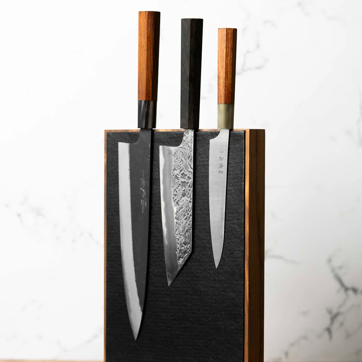 Habitat Double Sided Benchtop Holder - Walnut - Image 4