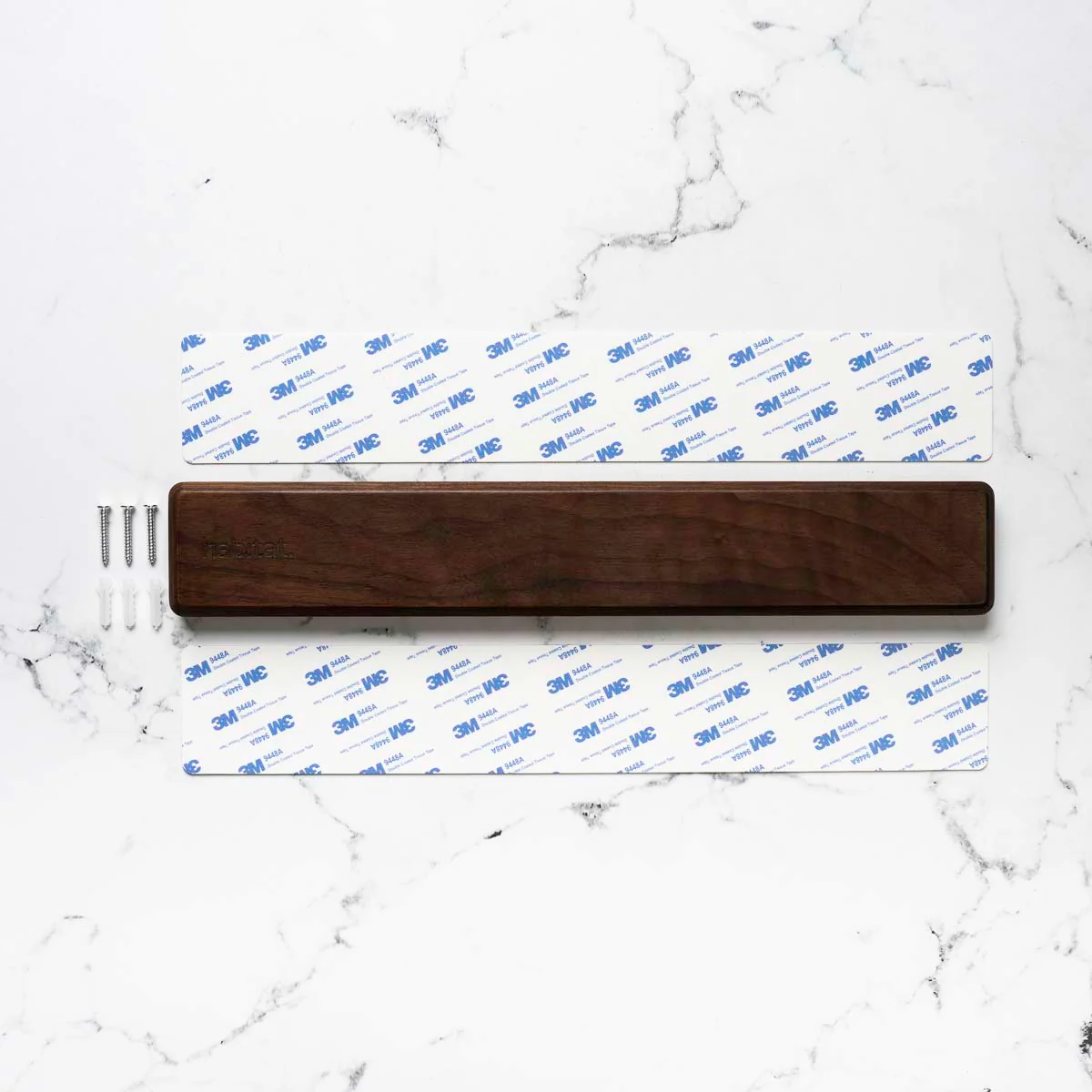 Habitat 40cm Walnut Magnetic Knife Holder - Image 4