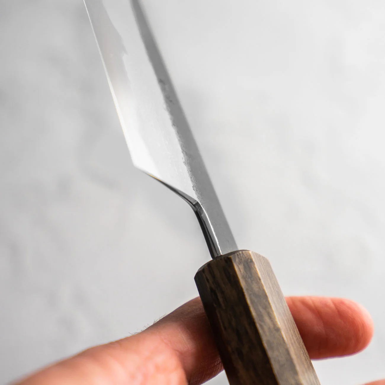 HADO Blue 1 Damascus Gyuto 210mm - Oak - Image 5