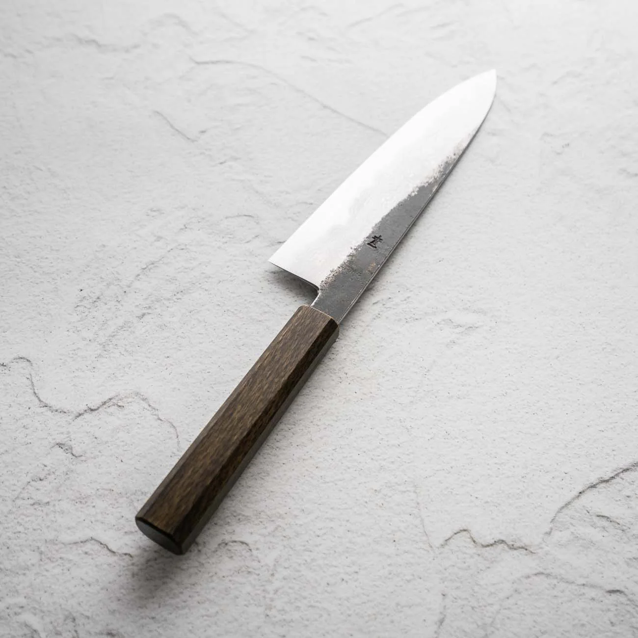 HADO Blue 1 Damascus Gyuto 210mm - Oak - Image 8