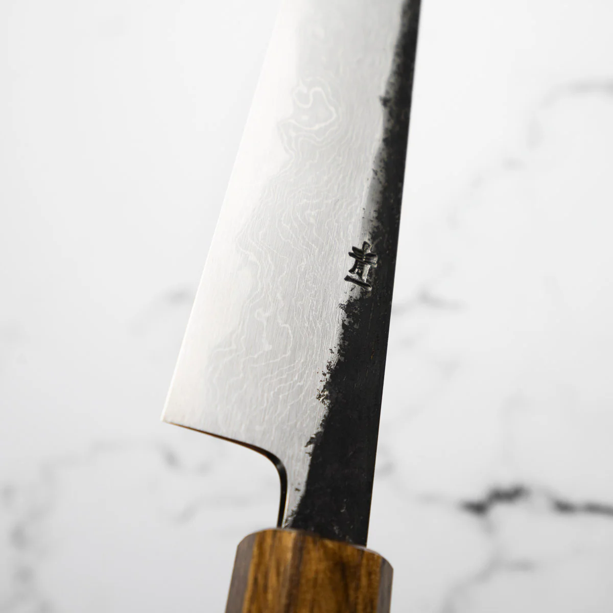 HADO Blue 1 Damascus Sujihiki 240mm - Oak - Image 10