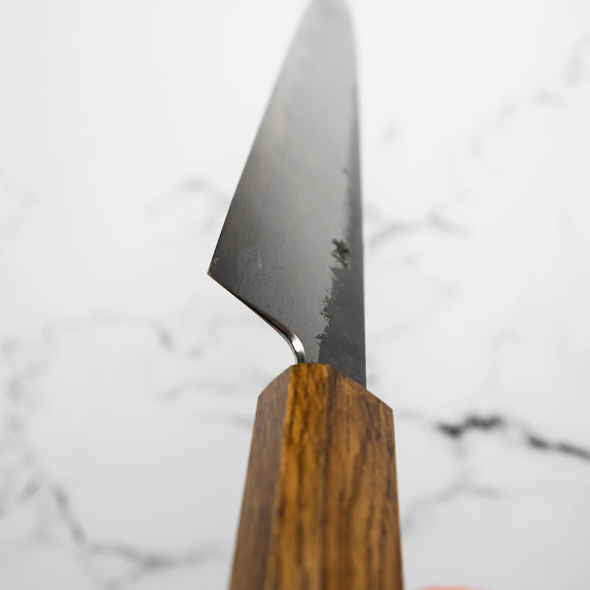 HADO Blue 1 Damascus Sujihiki 240mm - Oak - Image 6