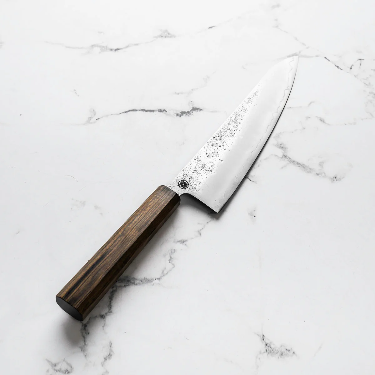 Hajimaru Ginsan Nashiji Gyuto 210mm - Mono Bubinga - Image 2