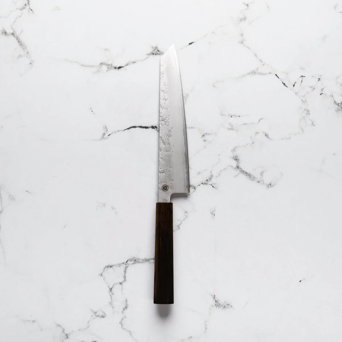 Hajimaru Ginsan Nashiji Kiritsuke Gyuto 205mm - Mono Bubinga - Image 3