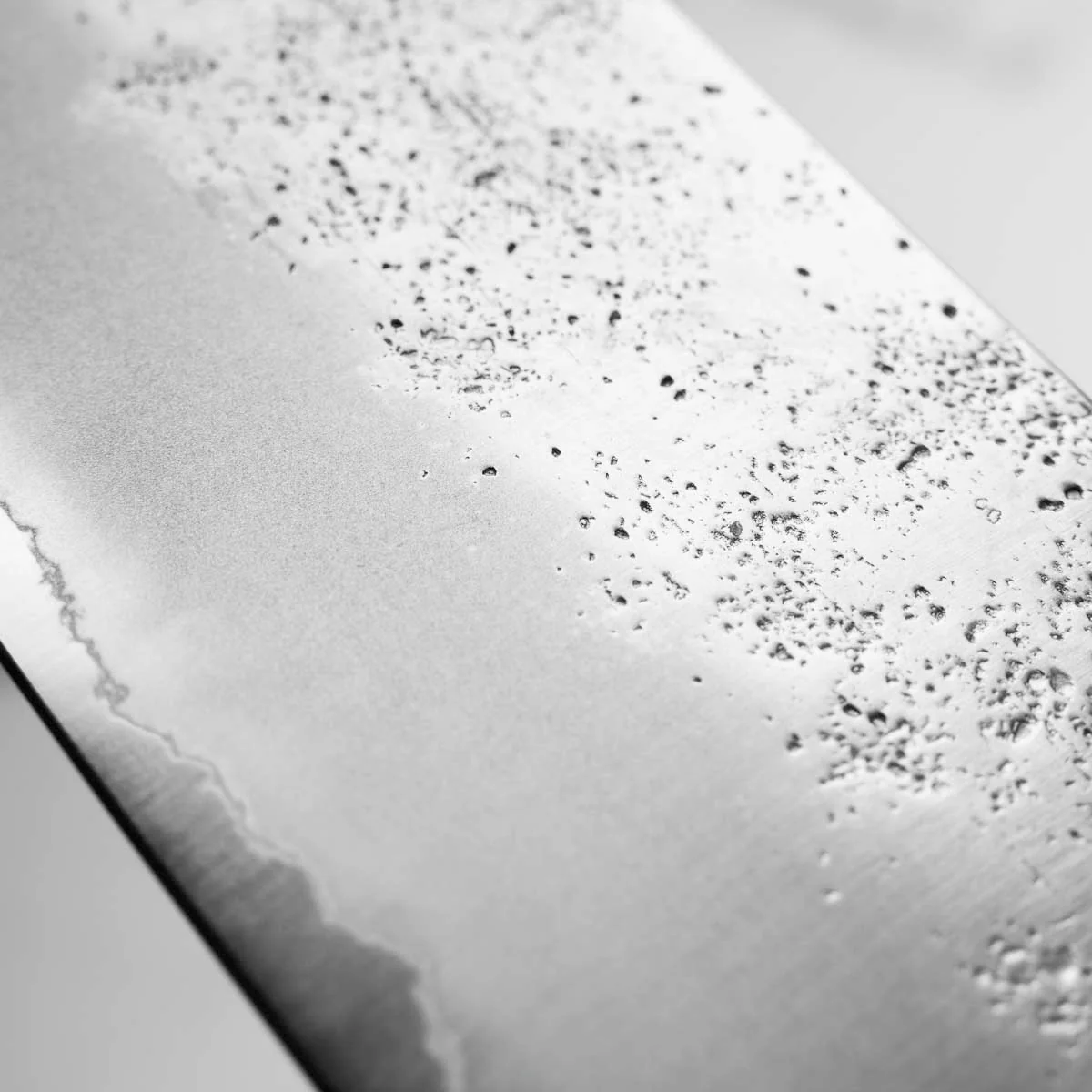 Hajimaru Ginsan Nashiji Nakiri 160mm - Mono Bubinga - Image 5