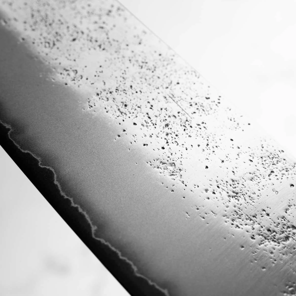 Hajimaru Ginsan Nashiji Nakiri 160mm - Mono Ebony - Image 5