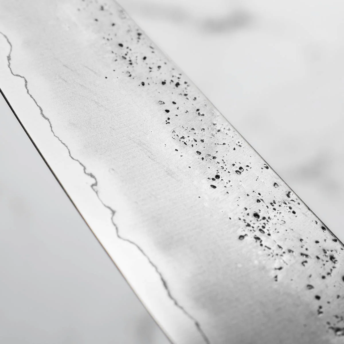 Hajimaru Ginsan Nashiji Petty 130mm - Mono Ebony - Image 4