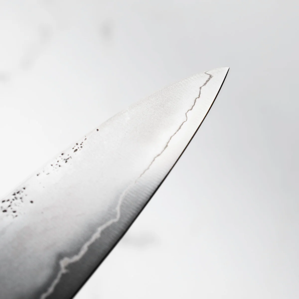 Hajimaru Ginsan Nashiji Petty 130mm - Mono Bubinga - Image 5