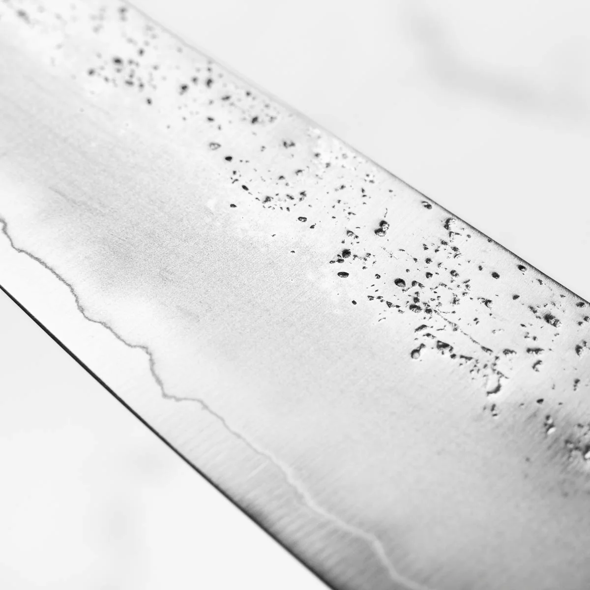 Hajimaru Ginsan Nashiji Petty 130mm - Mono Bubinga - Image 6