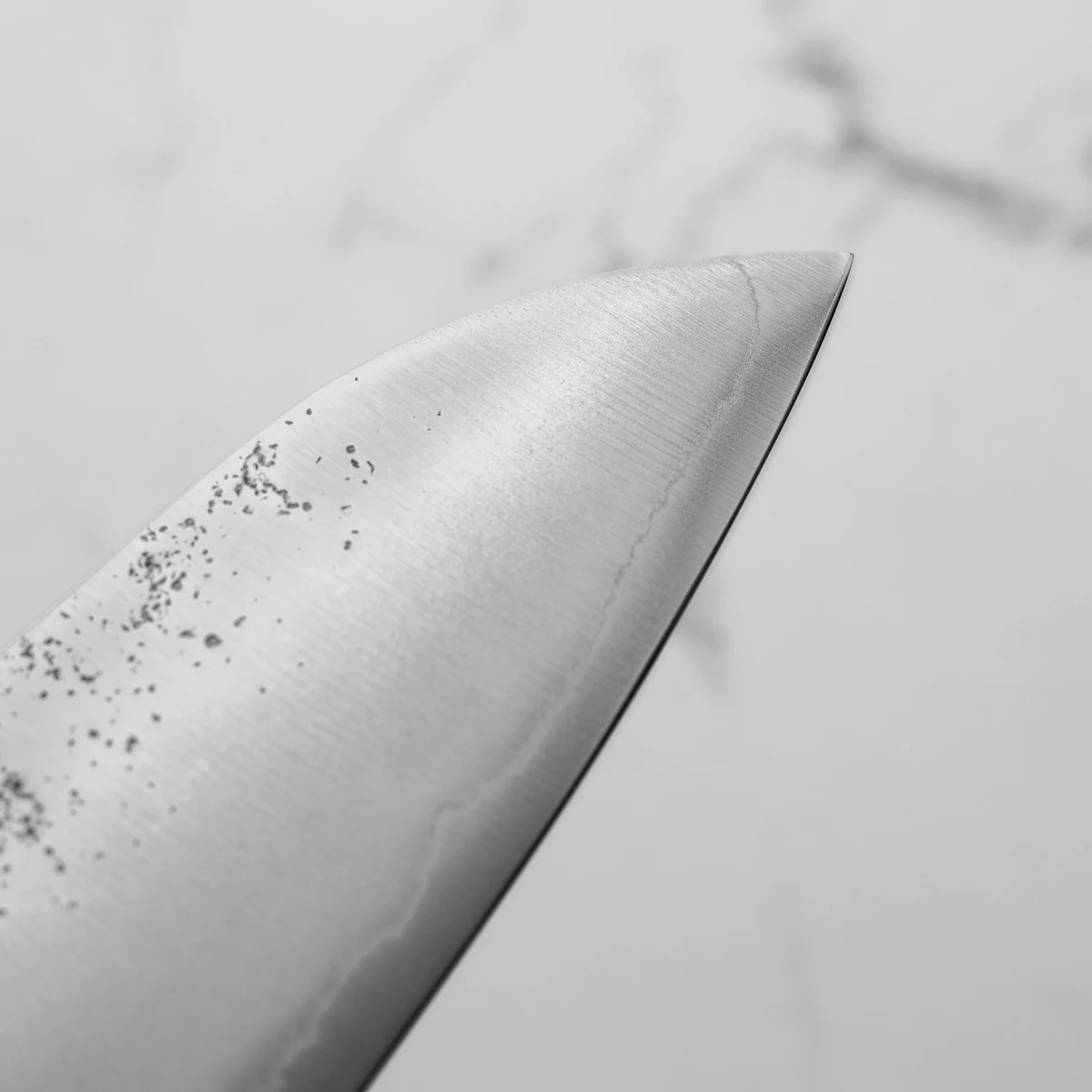 Hajimaru Ginsan Nashiji Santoku 170mm - Bubinga - Image 7