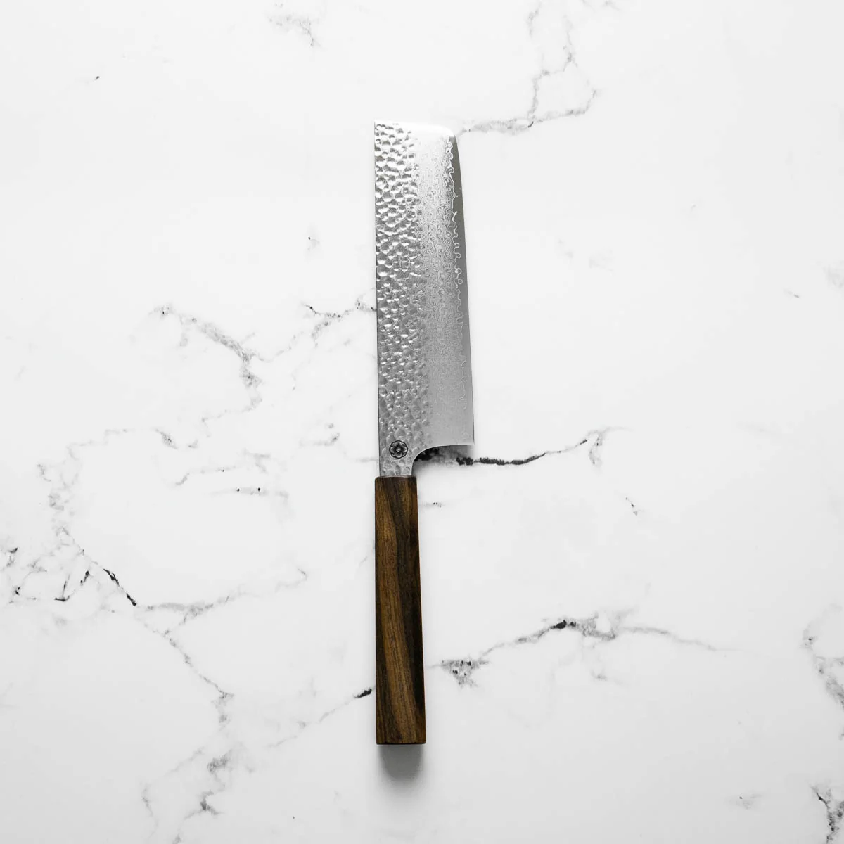 Hajimaru VG10 Tsuchime Damascus Nakiri 180mm - Image 3