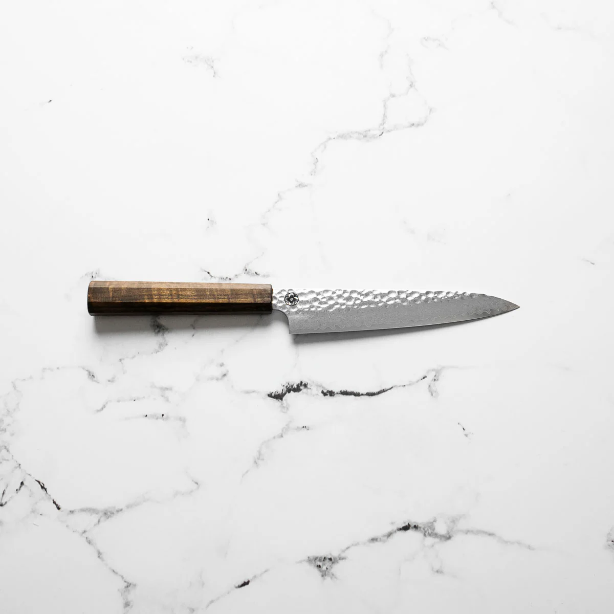 Hajimaru VG10 Tsuchime Damascus Petty 150mm - Image 3