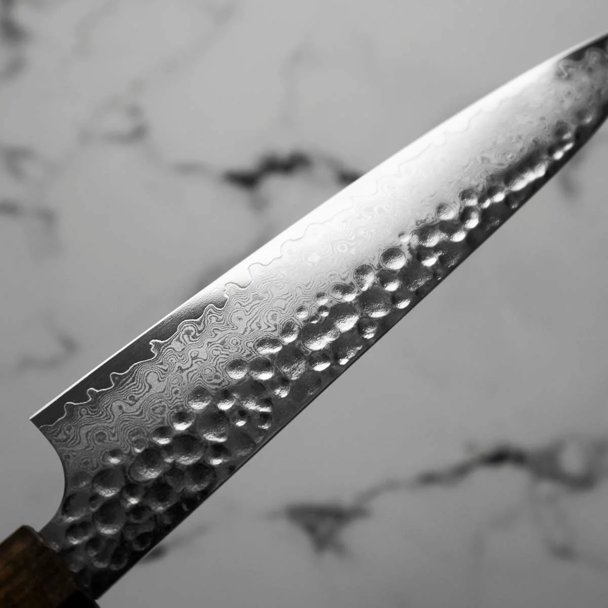 Hajimaru VG10 Tsuchime Damascus Petty 150mm - Image 5