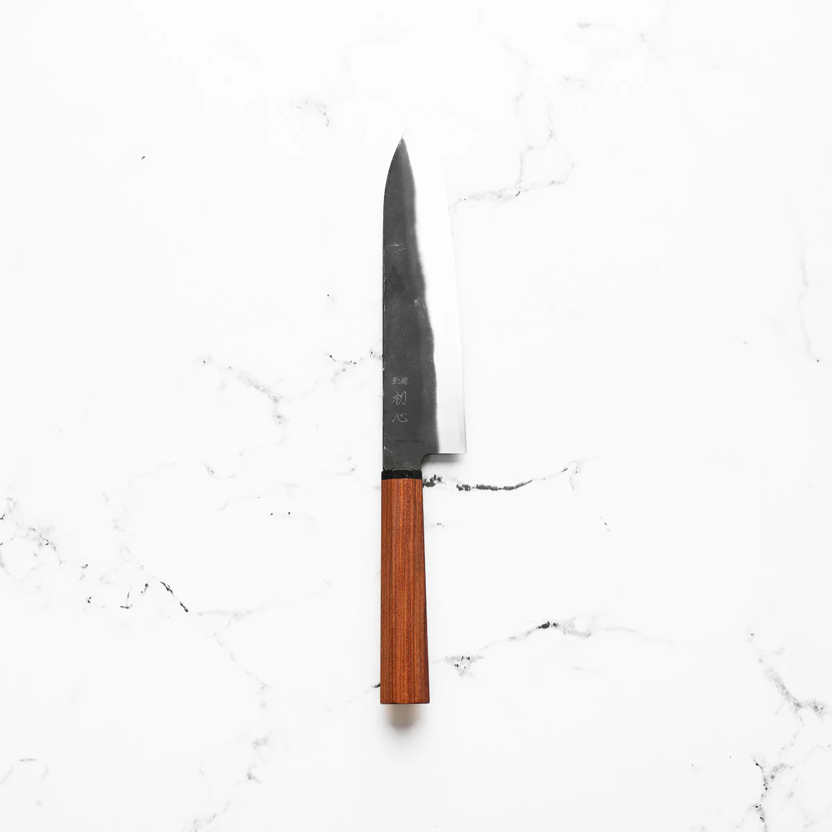 Hatsukokoro Blue 2 Kurouchi Gyuto 210mm - Red - Image 3