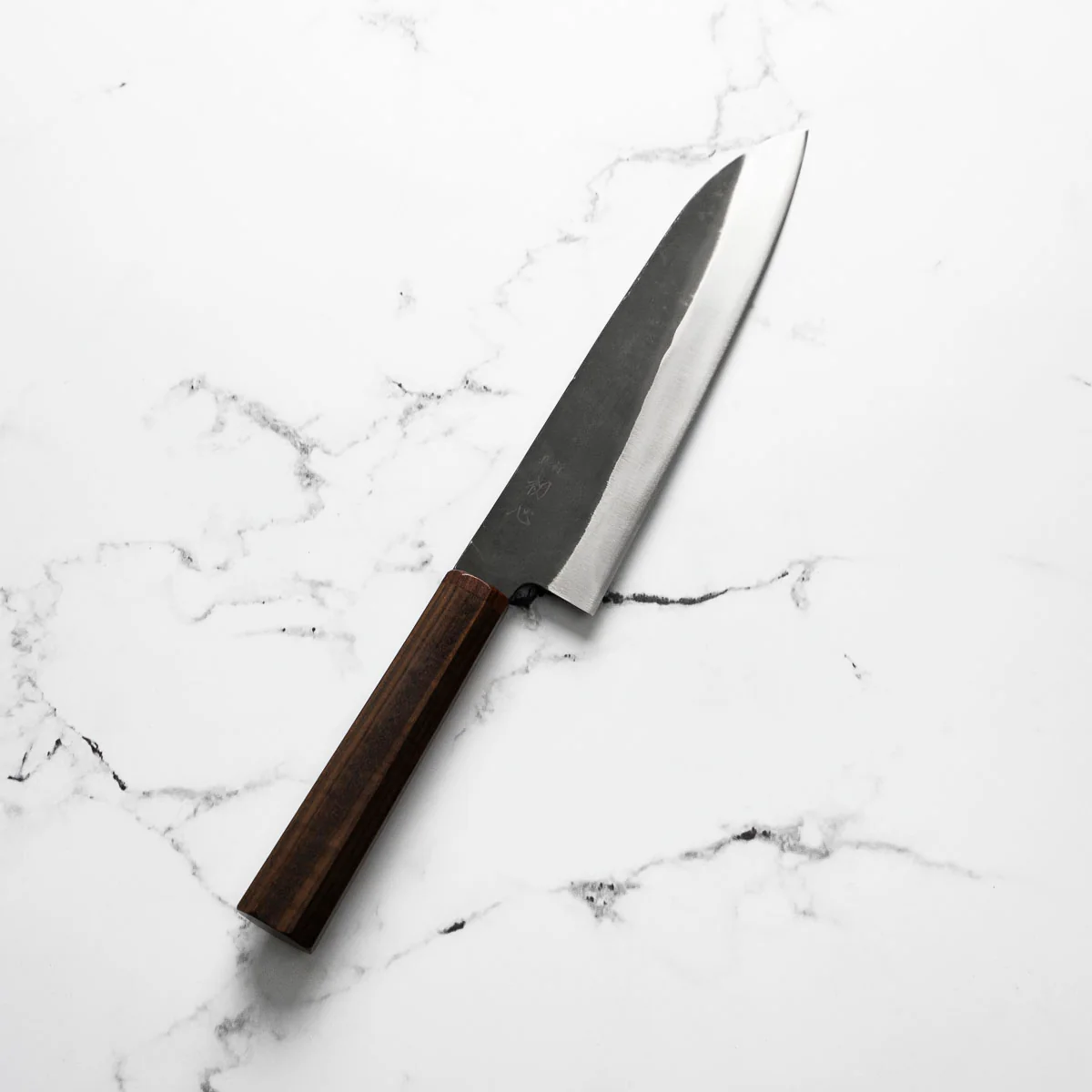 Hatsukokoro Blue 2 Kurouchi Gyuto 210mm - Rosewood - Image 2