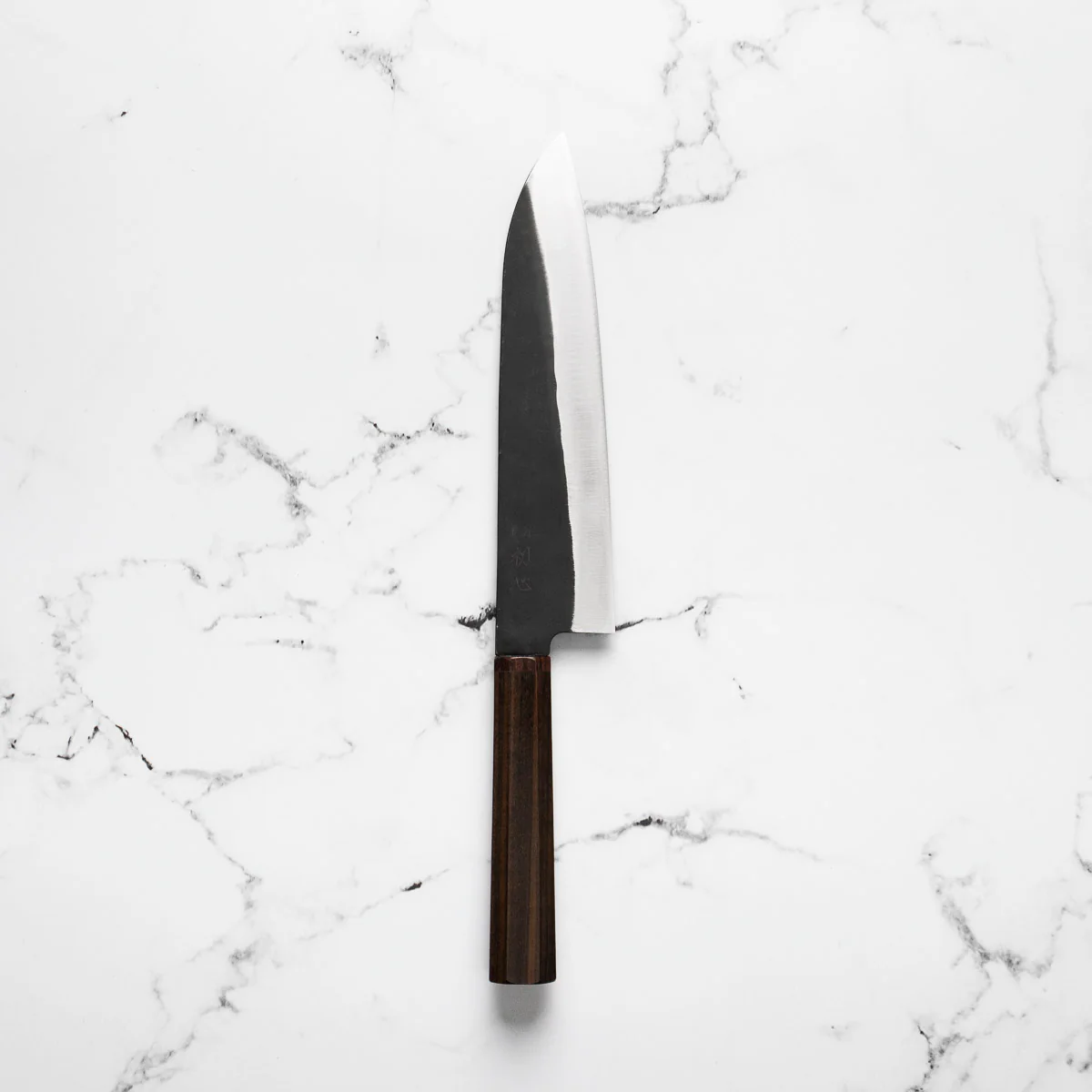 Hatsukokoro Blue 2 Kurouchi Gyuto 210mm - Rosewood - Image 3