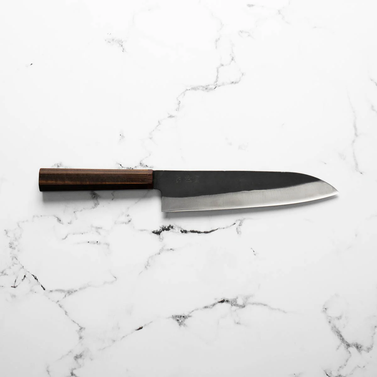 Hatsukokoro Blue 2 Kurouchi Gyuto 210mm - Rosewood - Image 4